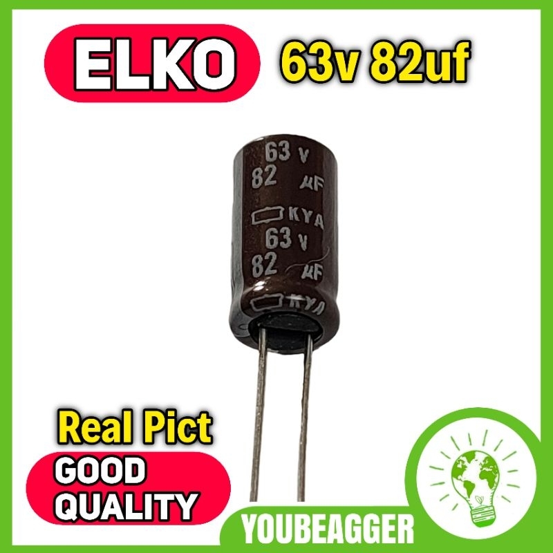 Elko 63v 82uf