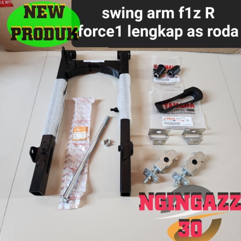 Swing arm fiz r fizr f1z force 1 force1 hitam lengkap