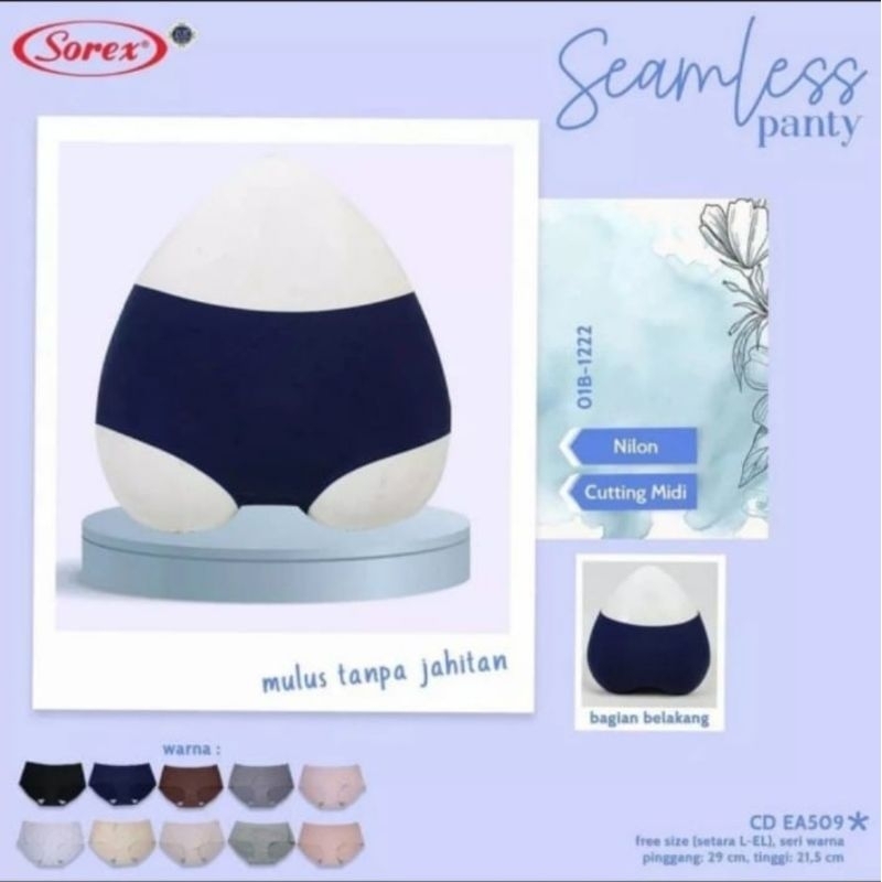 Celana Dalam wanita Seamless Sorex EA 509 - 509 tanpa jahitan