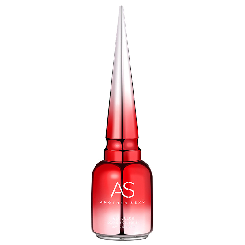 [ORIGINAL] 2023 AS PREMIUM UV GEL POLISH RUBY RED CAT'S EYE 15ML | CAT EYE GEL POLISH | kutek gel cat eye | UV GEL POLISH