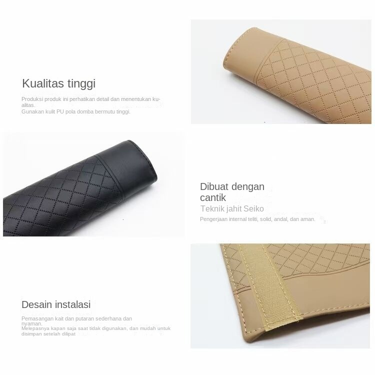 Sabuk Pengaman Mobil/Sarung Seat Belt PU Kulit Mobil Pelindung sabuk Pengaman Acsesoris