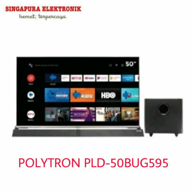 Polytron TV LED 50" (Android TV) PLD-50BUG5959