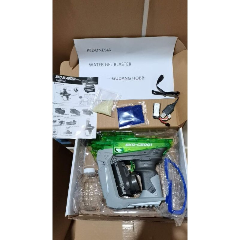 WGG glow in the dark SKD gel blaster toys