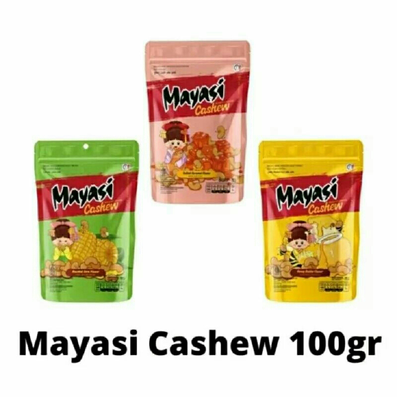 

mayasi ceshew kacang mede 100gr .