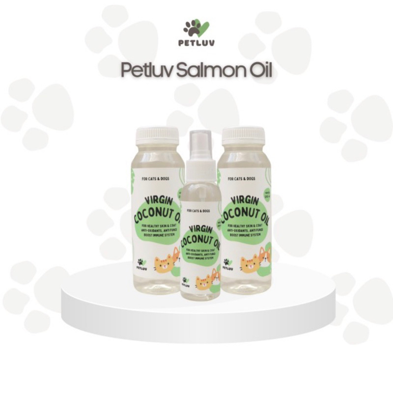 Petluv Virgin Coconut Oil (VCO) / Minyak Kelapa Anjing Kucing - 100ml