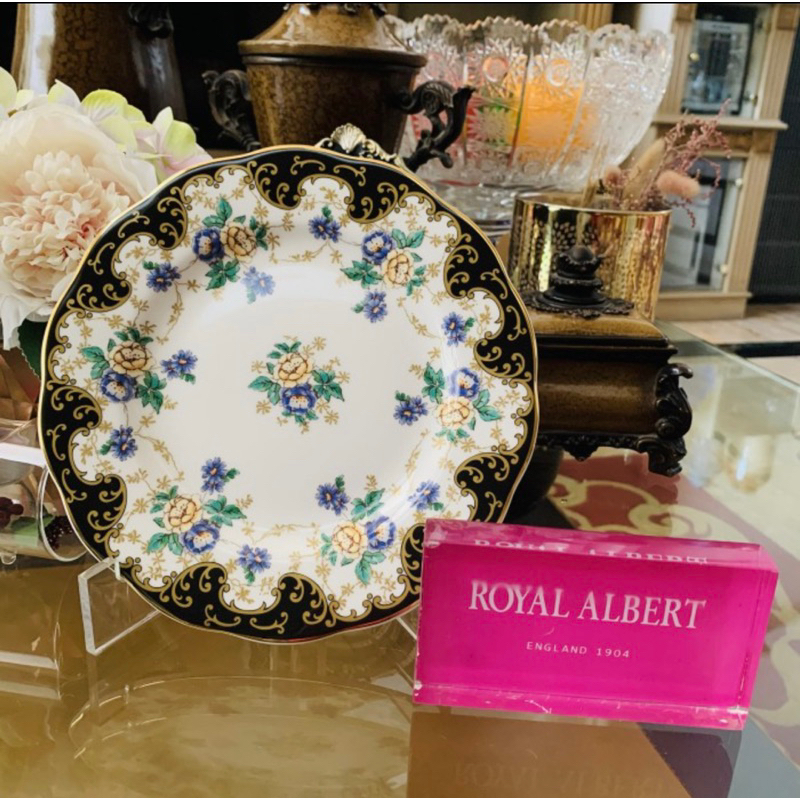 Plate L 20 Cm Royal Albert Duchess1910 Mewah Cantik
