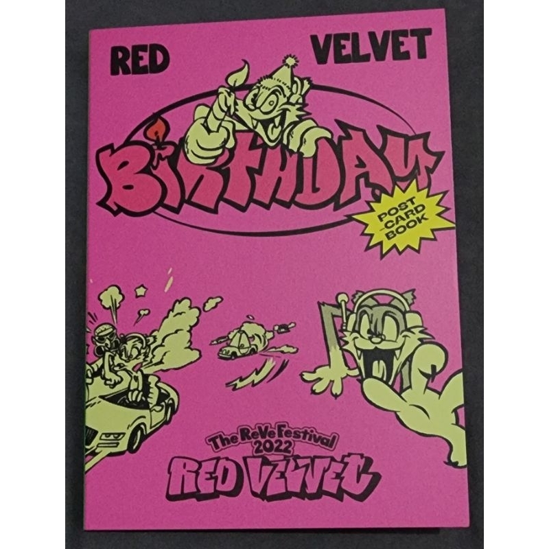 Red Velvet RedVelvet - Wendy Seulgi Joy Yeri Postcard Birthday MD Merch Merchandise