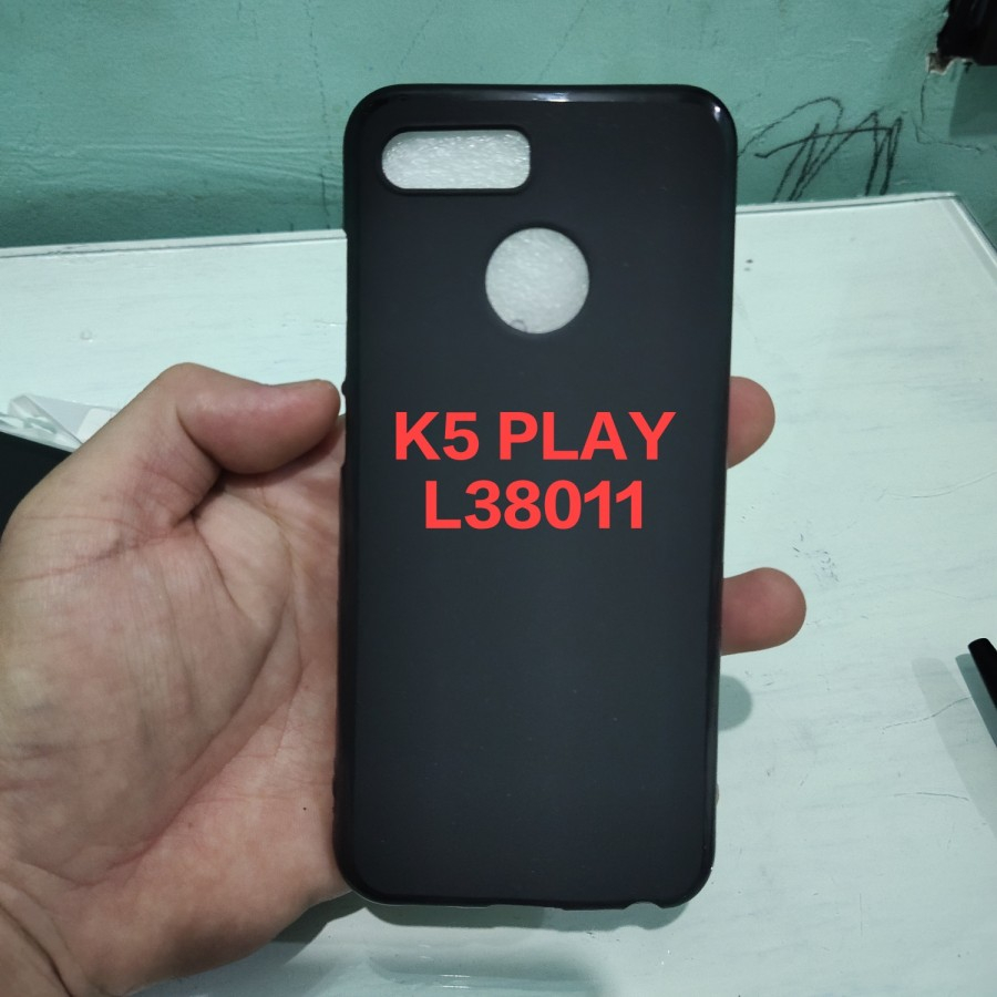 LENOVO K5 PLAY / L38011 softcase karet silikon dan hydrogel bening mantul murah meriah