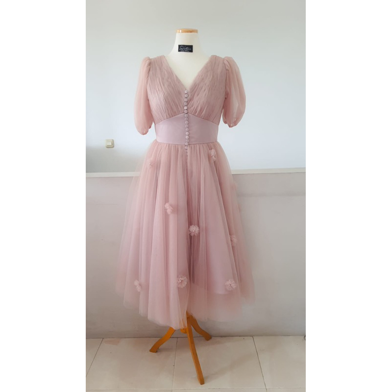 Preloved Dress Party Costum Lea Nathania Lilac