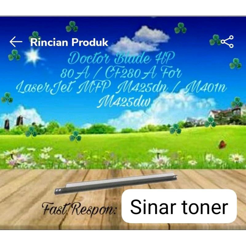Doctor Blade DB 80A CF280A For LaserJet MFP M425dn M401n M425dw
