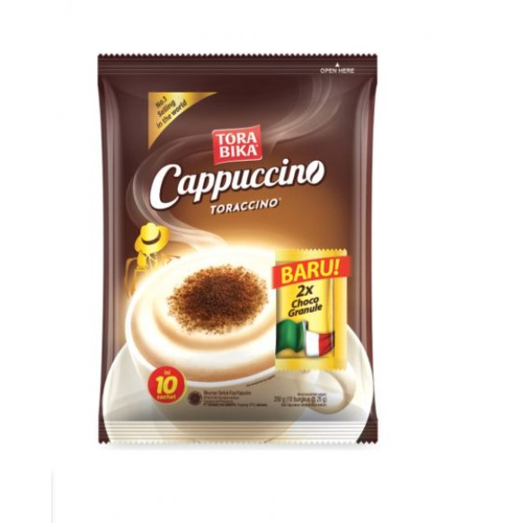 

Torabika Capucino 1 Pack (isi 10 sachet)