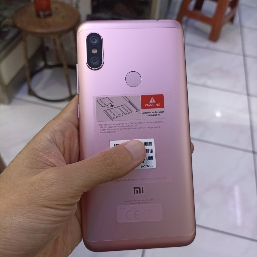 REDMI NOTE 6 PRO [3/32GB] [4/64GB] SECOND LIKE NEW GARANSI