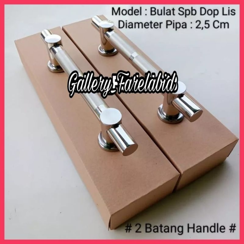 Handle Pintu Rumah Stainless Stell 33 Cm Gagang Tarikan Pegangan Pintu Kupu Tarung Minimalis