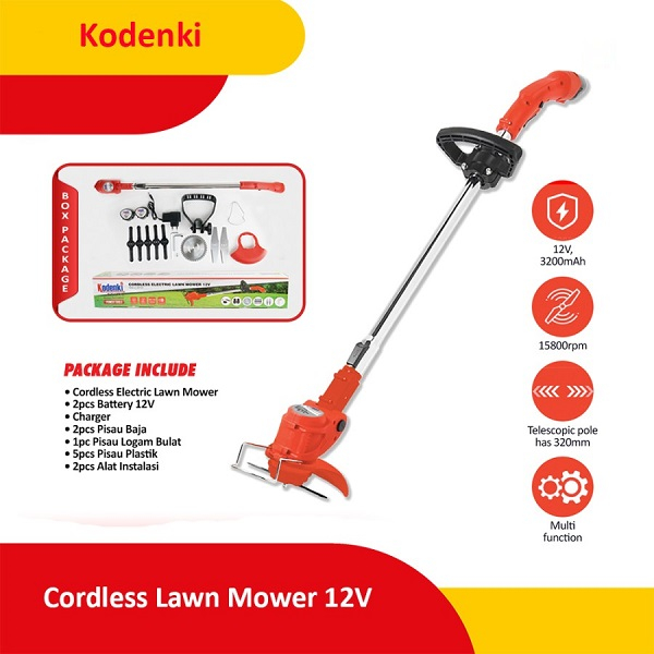 Cordless Grass Trimmer Kodenki 12 Volt