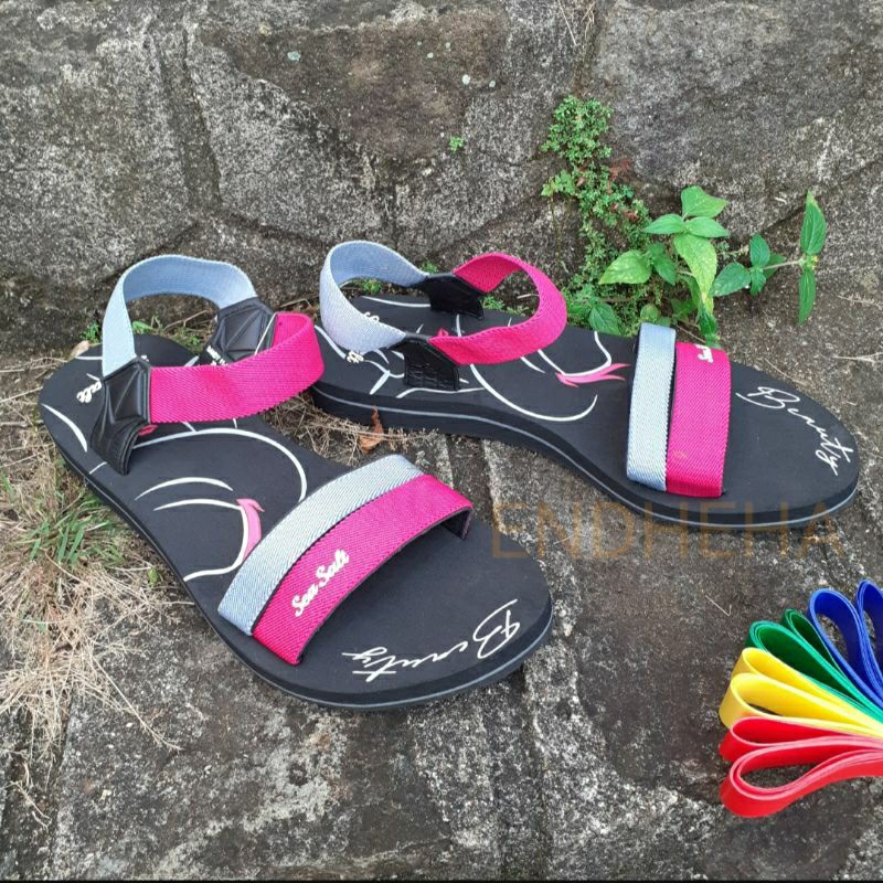 Sandal gunung Sea Salt wanita srempang dewasa
