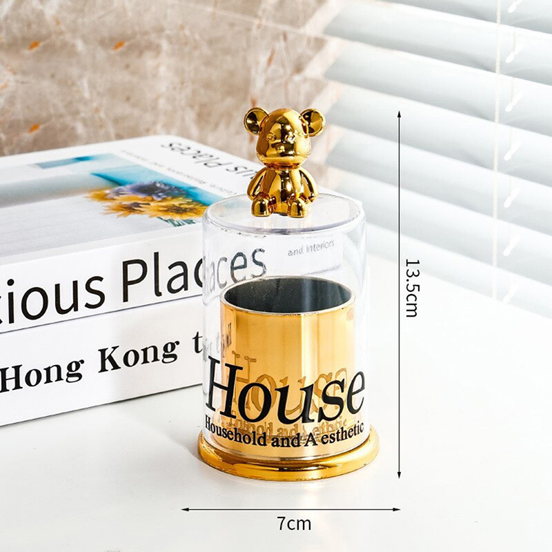 Mi.more Toothpicks Holder Case Bear / Tempat Tusuk Gigi / Home Creative Toothpick Box / Toothpick Storage Box