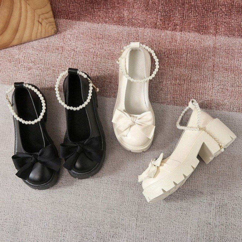 FD Marry jane Shoes Sepatu Korean Style Import Docmart Wanita Cantik Terbaru KI-027