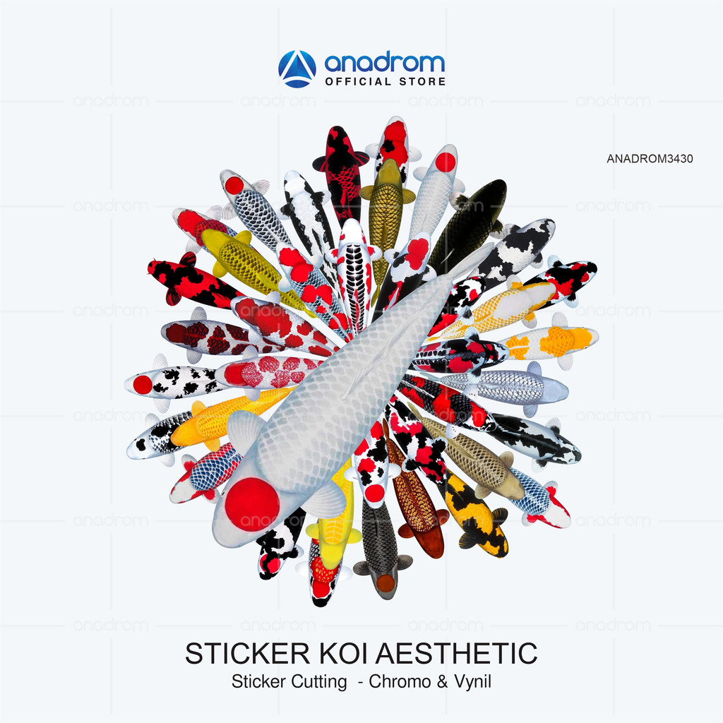 

Sticker Koi Aesthetic | Sticker 40 Jenis Koi | Anadrom 3430