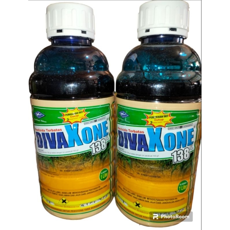 divaxone 138 sl  herbisida parakuat 1 liter