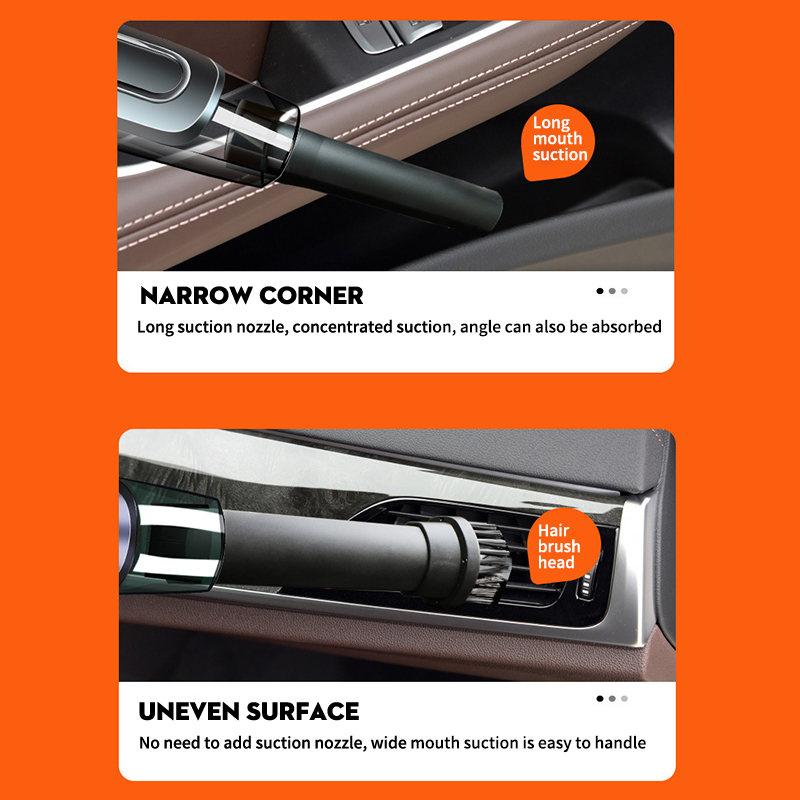 Wireless Vakum Mobil Portable 6000pa L2088 Vacuum Car Penyedot Debu Lantai Genggam