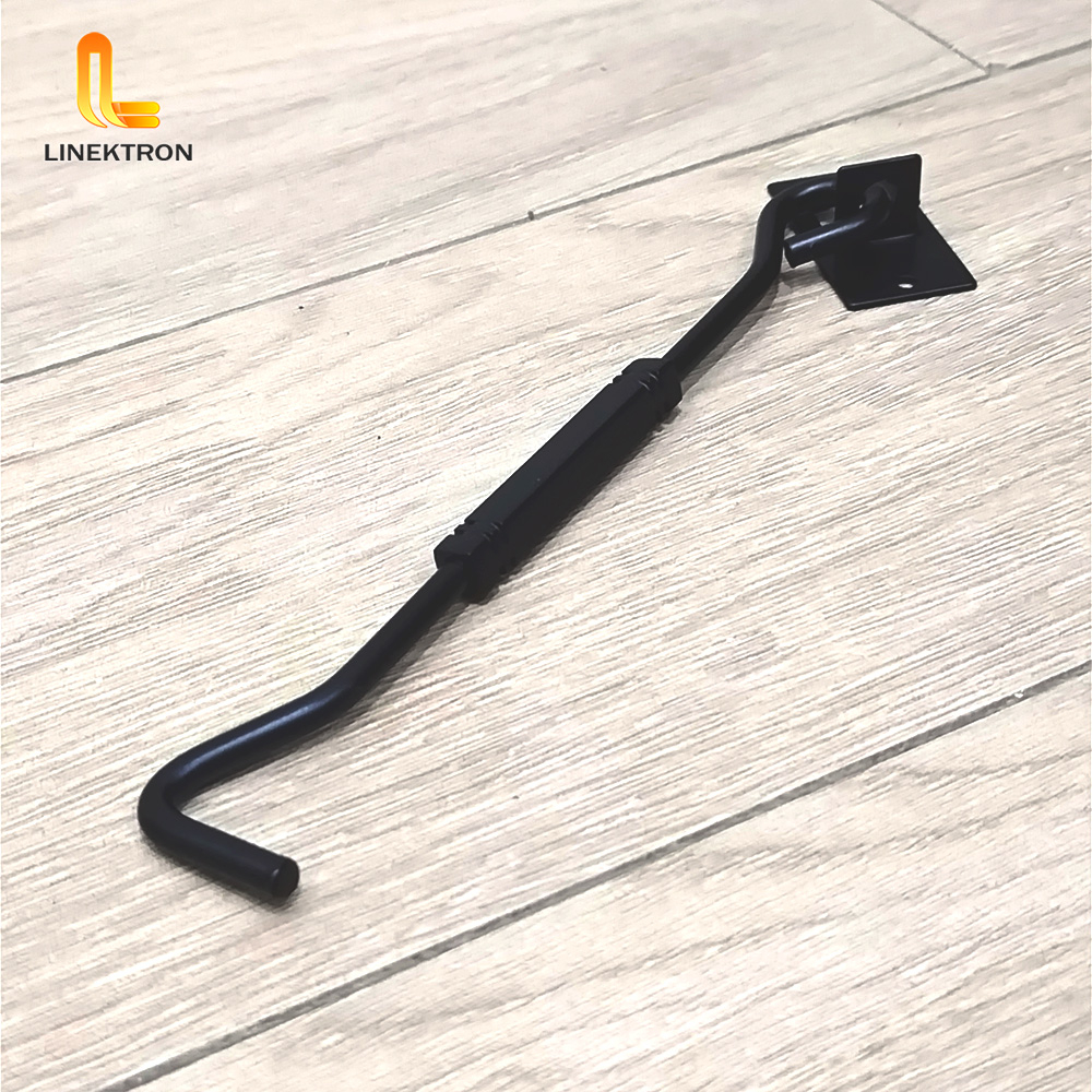 CANTOLAN PENAHAN JENDELA HITAM / HAK ANGIN JENDELA HITAM 8 INCH