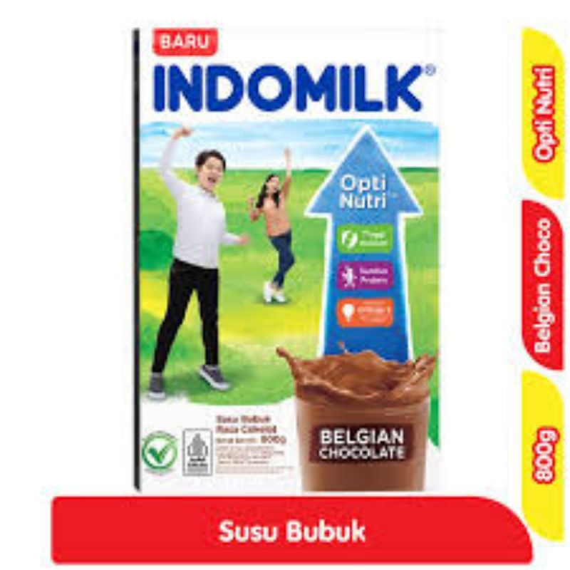 

Indomilk Susu Bubuk Formula Milky | Belgian Coklat 400g