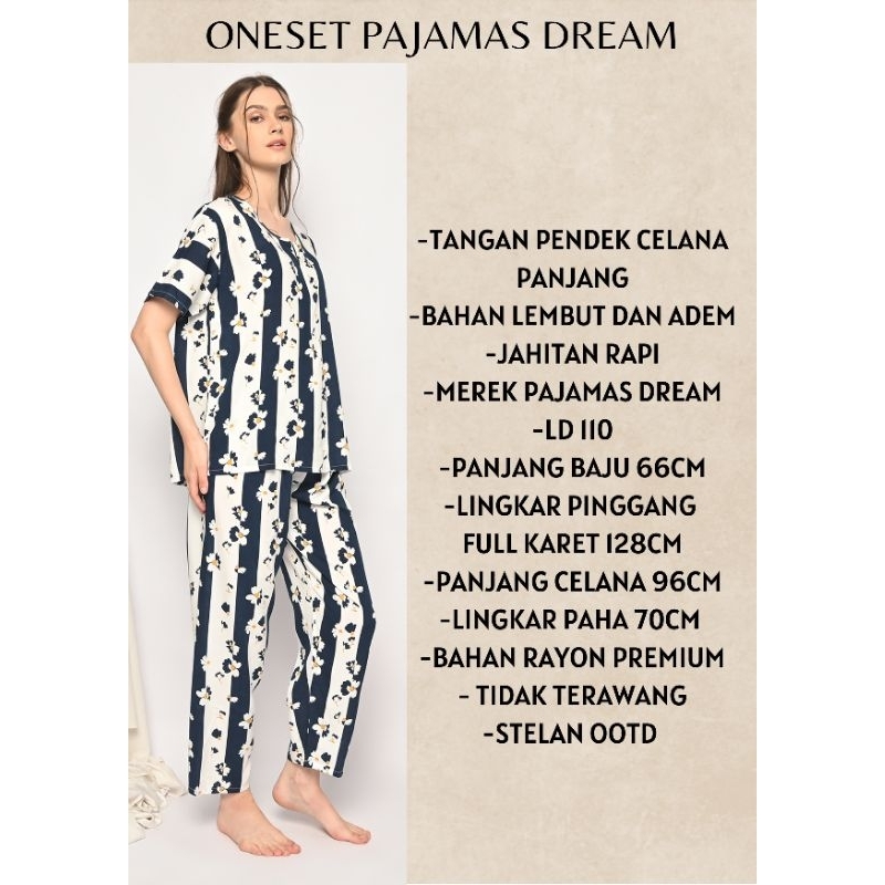 SETELAN RAYON BUSUI/ONESET BUSUI PAJAMAS DREAM