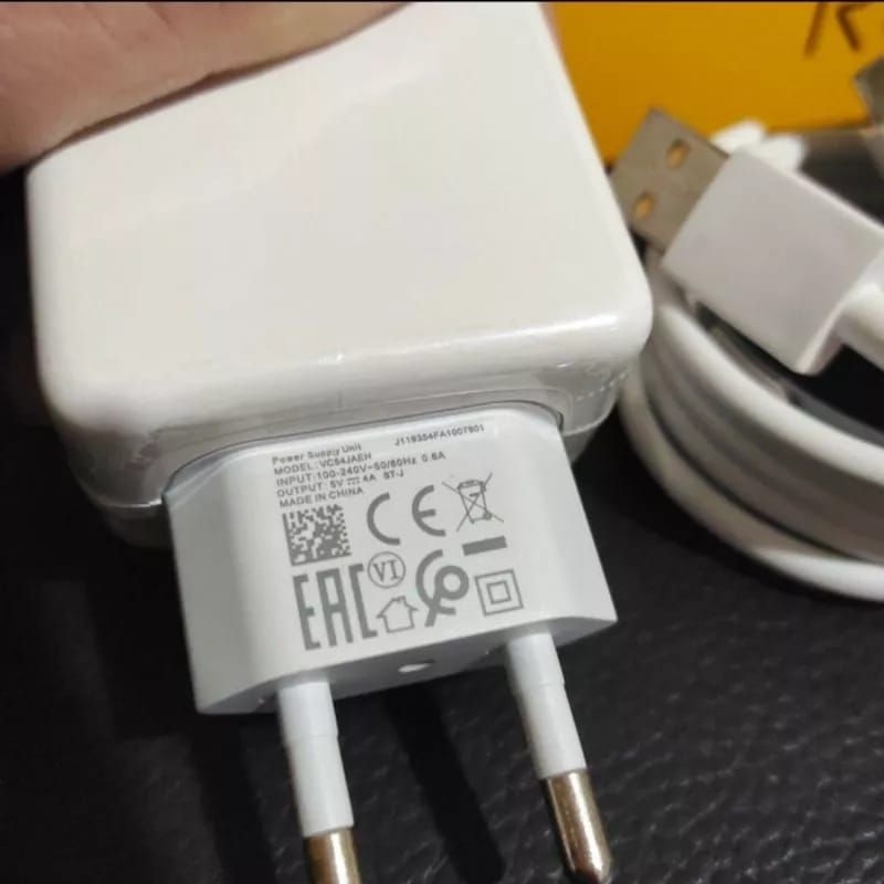 Charger realme C25Y TYPE C &amp; MICRO super Vooc support fast charging