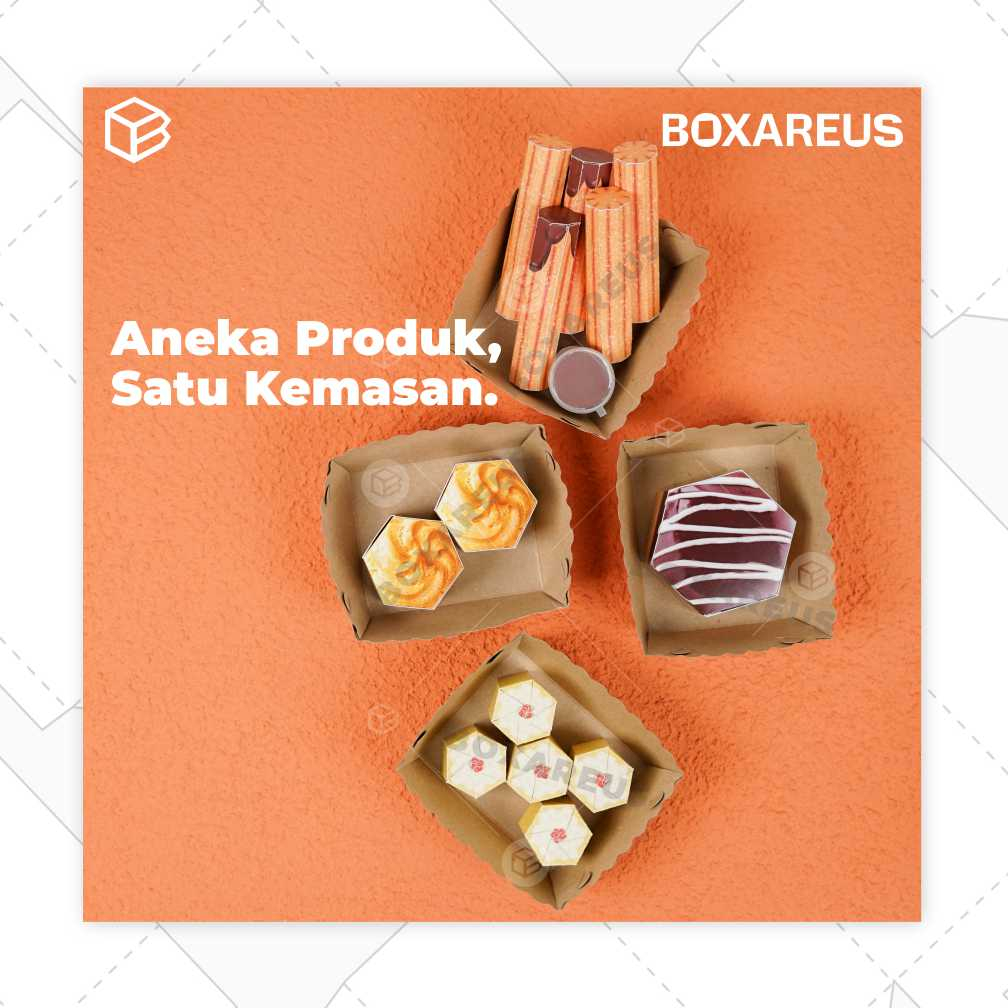 Kotak Kentang Goreng French Fries Food Paper Tray Box Makanan | FP 1113