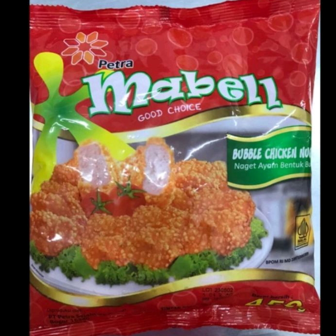 

Mabell chicken nugget bubble 450gr naget ayam crispy