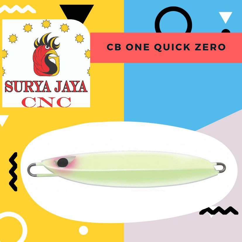 Cetakan Metal Jig CB ONE QUICK ZERO 40,60,80,100 Gram
