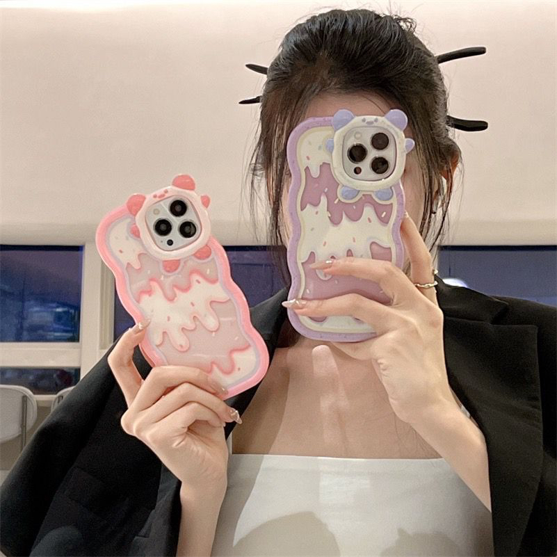 Softcase Gelombang Monster Ice For Samsung A04 A13 4G