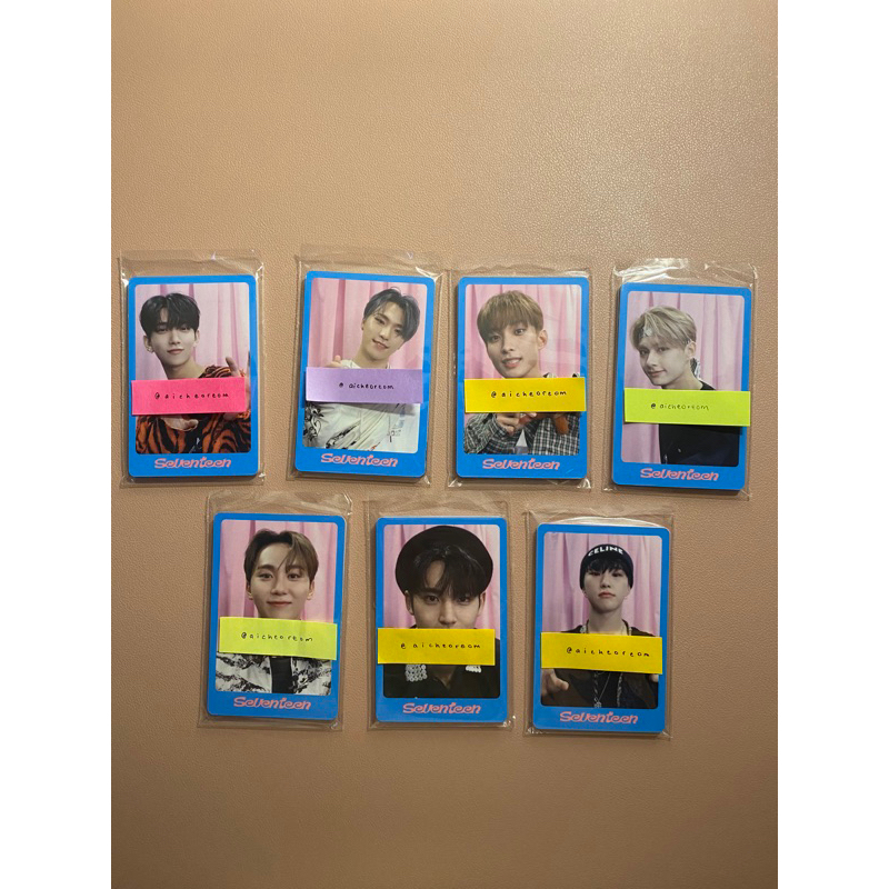 SEVENTEEN DICON 102 DFESTA PHOTOCARD