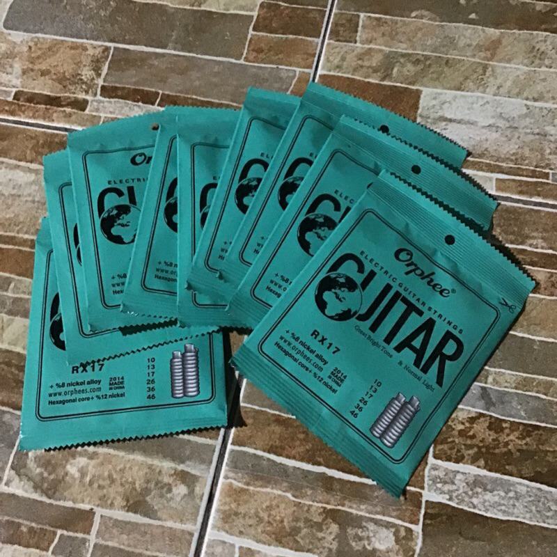 Orphee RX17 Original | Senar Gitar Elektrik Orphee | Electric Strings 10 Orphee | Senar Gitar Elektr
