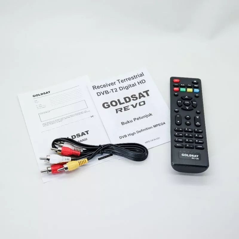 STB GOLDSAT REVO SET TOP BOX  GOLDSAT DVB T2