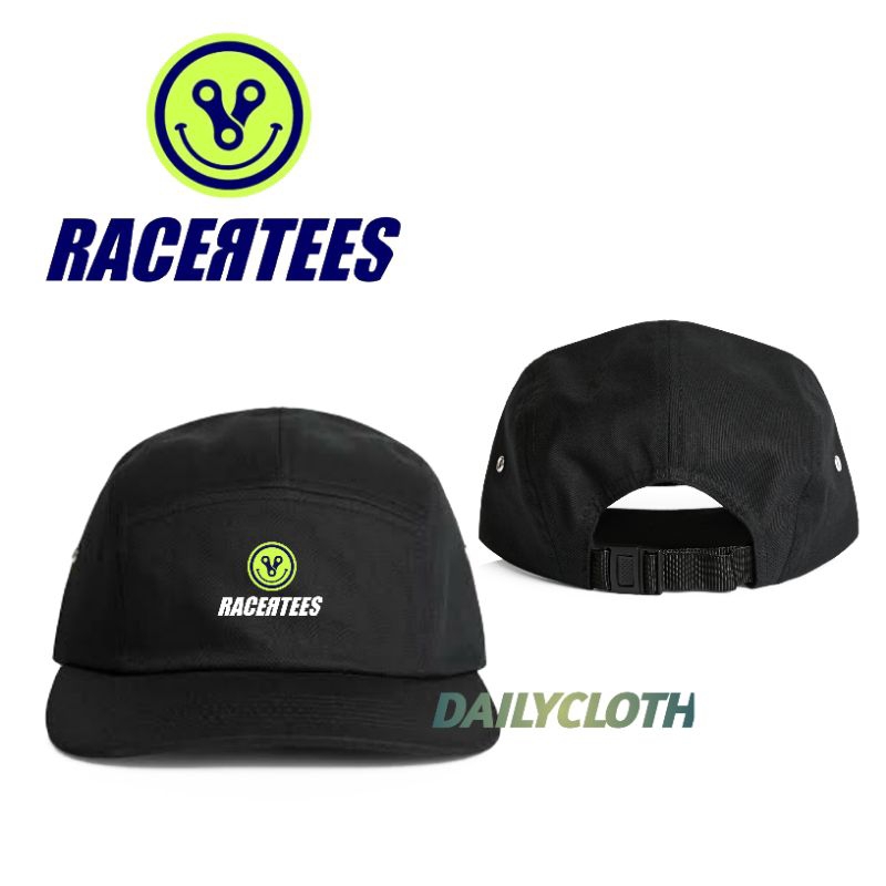 TOPI 5 PANEL/TOPI SIX PANEL PREMIUM PRIA WANITA RACERTEES LOGO