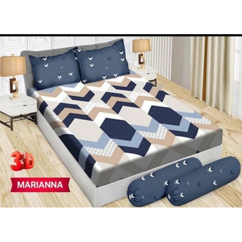 Sprei bonita 3d no 1 uk 180x200 motif marianna