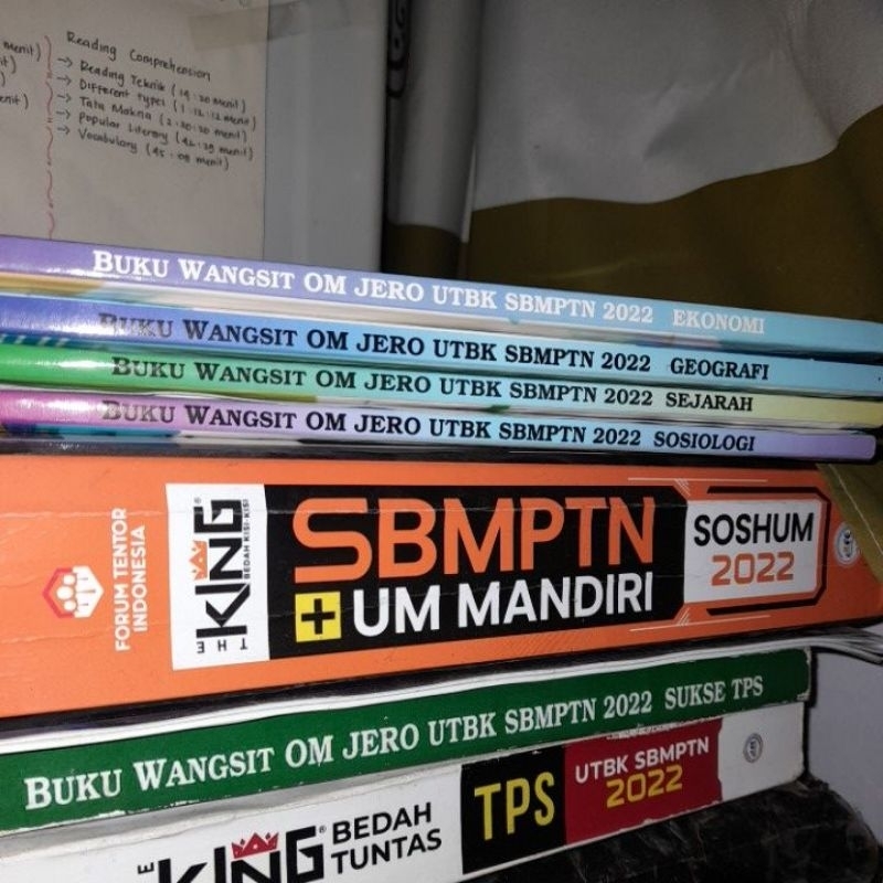 PRELOVED BUKU UTBK WANGSIT 2022