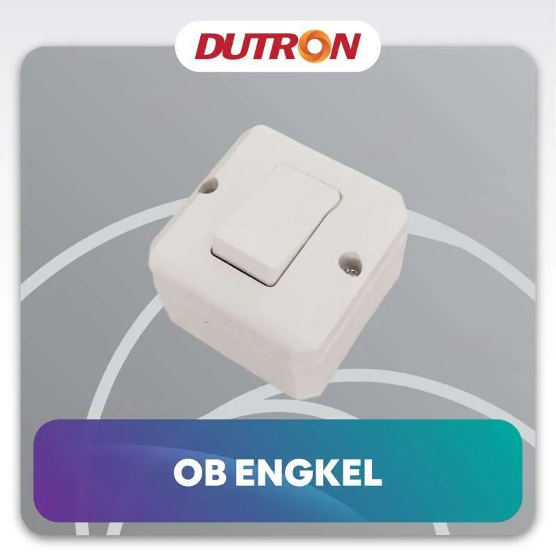 Saklar Single Outbow OB Dutron Saklar Engkel OB DV OBE 01