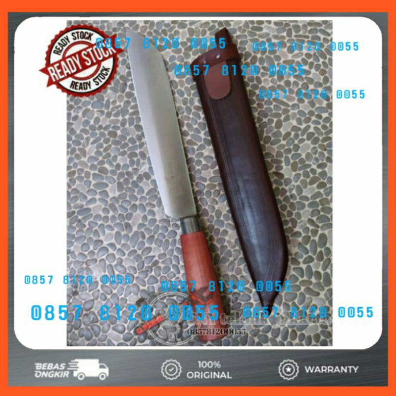 Original Pisau Cap Garpu Herder Solingen 4" (inci) + Sarung