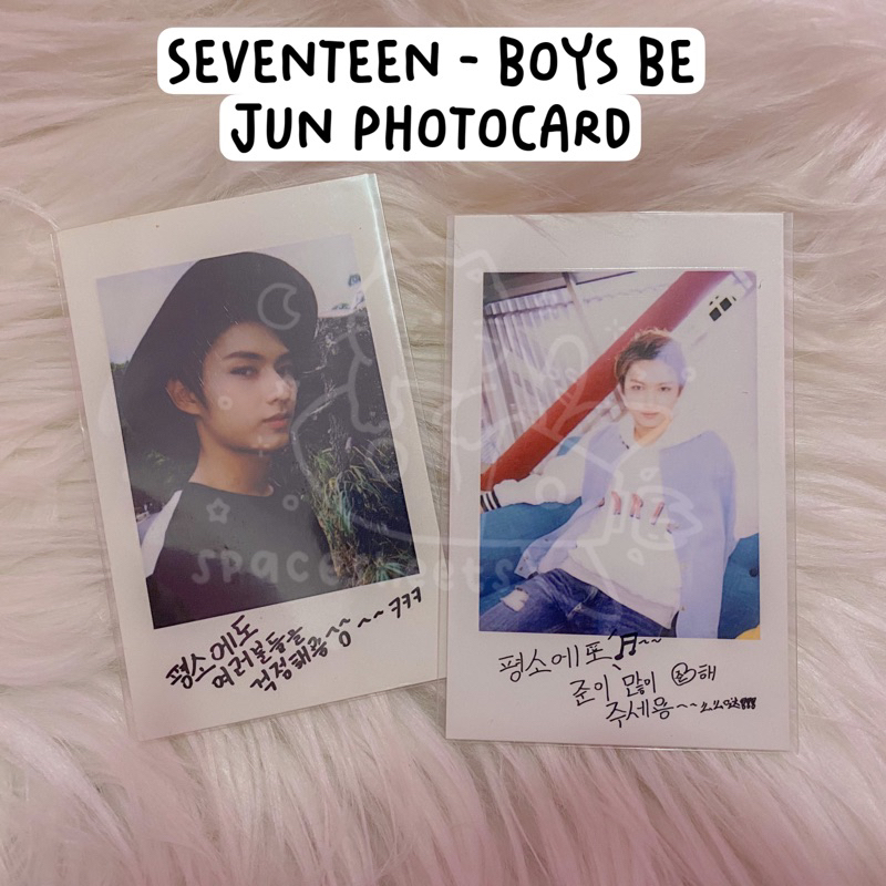 PC JUN SEVENTEEN - BOYS BE - POLAROID