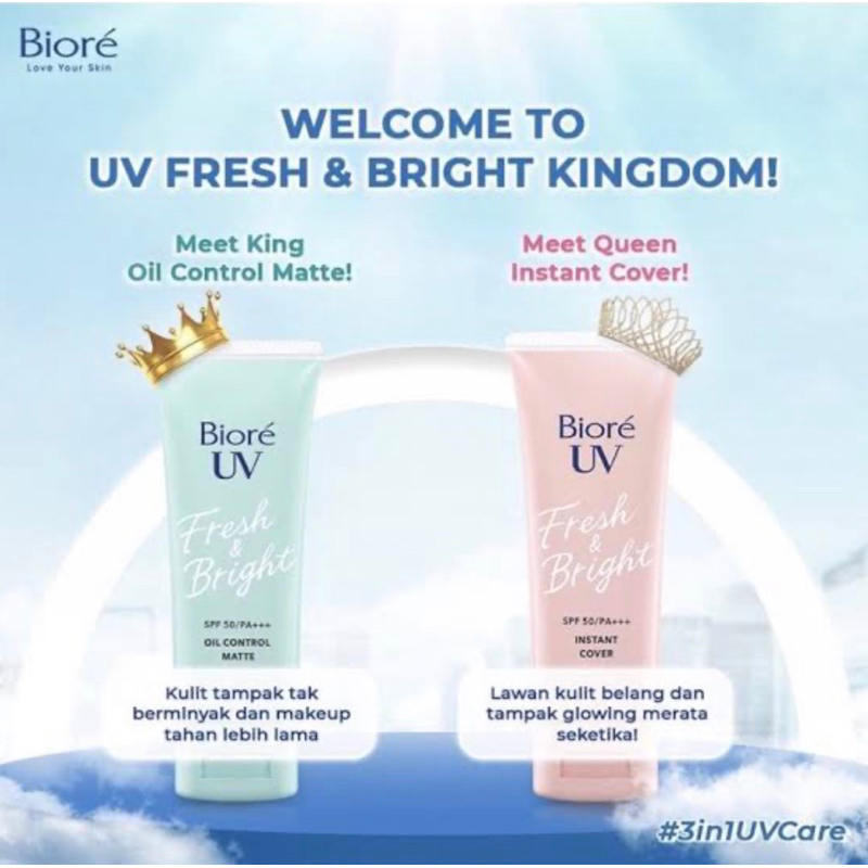 Biore UV Fresh&Bright / Biore UV Aqua Rich