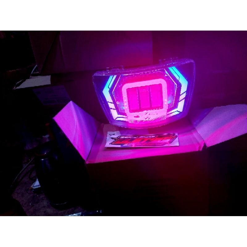 lampu depan vega r lama vega r old fiz r custom daymaker plus lazy light
