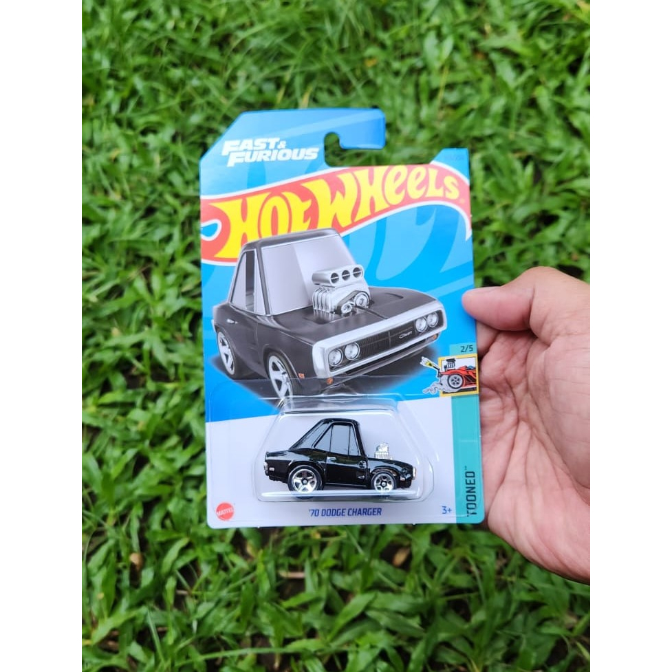 Hot Wheels 70 Dodge Charger Tooned Fast and Furious original