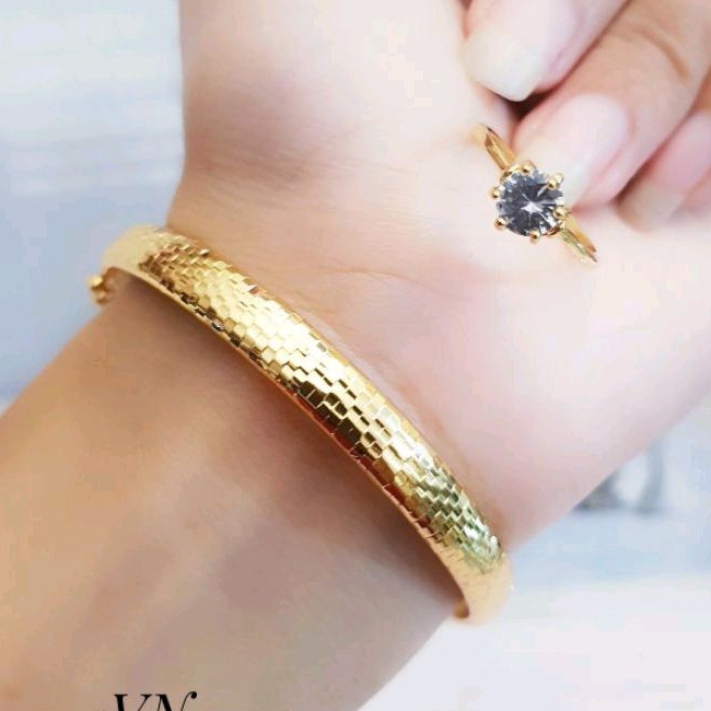 Xuping set perhiasan lapis emas 24k 1104i