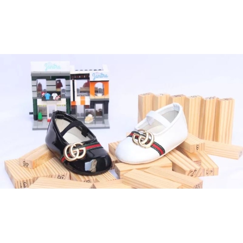 TAFBABY - Sepatu Balet Anak Bayi Pre walker Belajar Jalan Baby Shoes Glossy