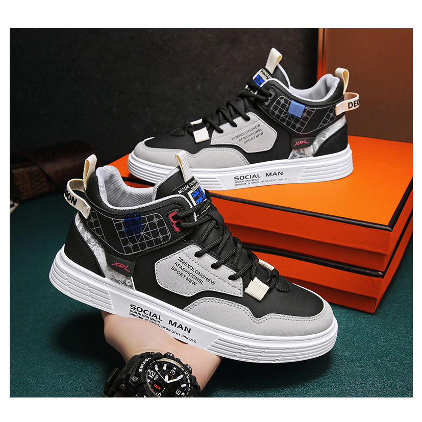 Sepatu Sneakers Pria AIR SOCIAL - XDL / Sepatu Pria Import Casual Best On 2023