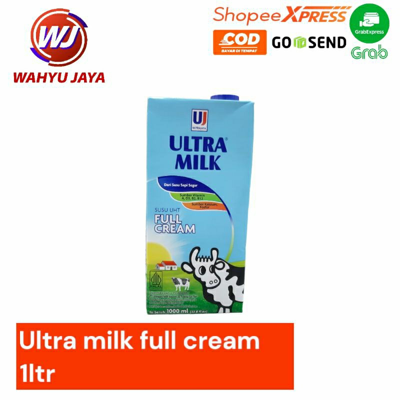 

ultra milk plain slim 1 ltr@12