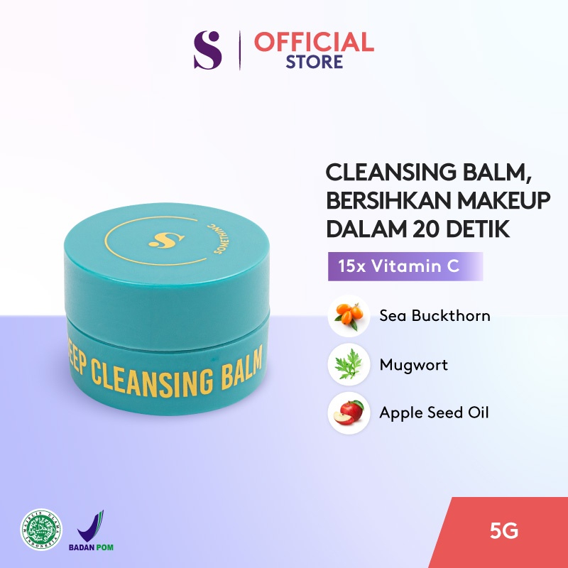 ✨ AKU MURAH ✨ SOMETHINC OMEGA BUTTER DEEP CLEANSING BALM - 5GR