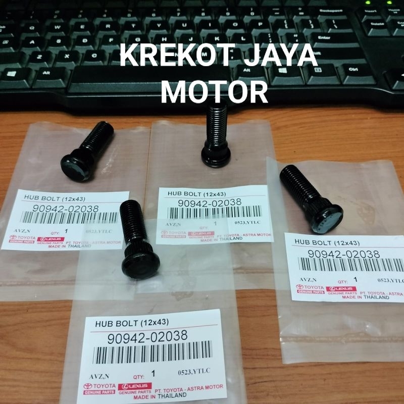 BAUT RODA TOYOTA AVANZA XENIA ORIGINAL HITAM AVANZA